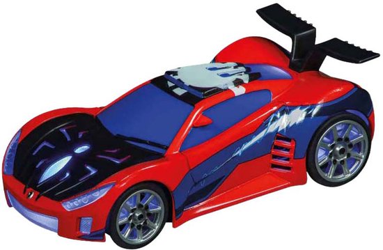 Carrera Go!!! Speelgoedvoertuig - GO!!! Spider-Man Speed Shifter - Rood/Blauw auto van Carrera — afbeelding 2