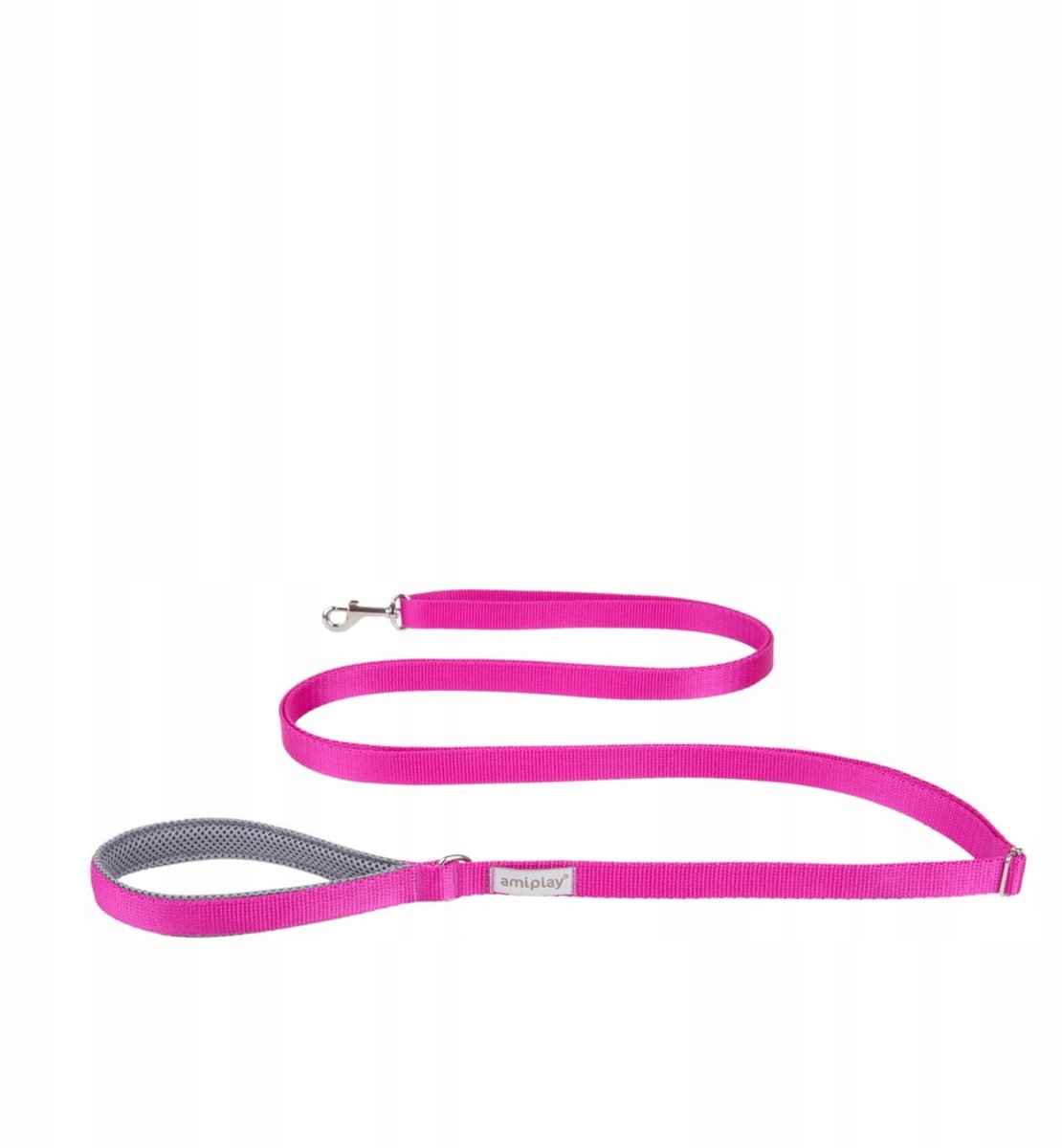 Amiplay Samba Verstelbare Hondenriemen Easy Fix L Roze 160-300cm
