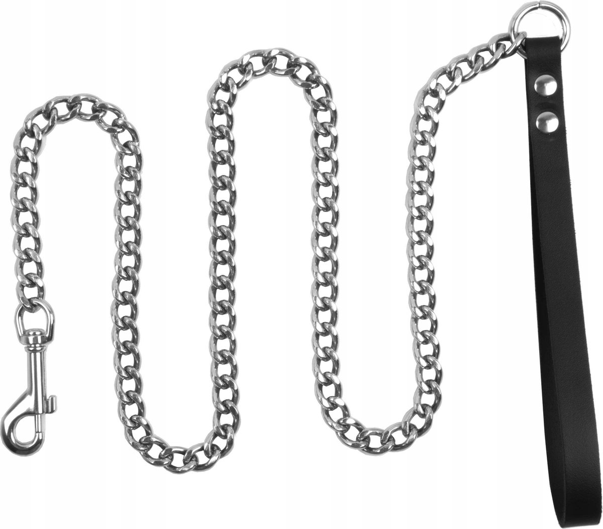 Dino Hondenlijn Ketting 4mm 90cm - Sterk & Duurzaam