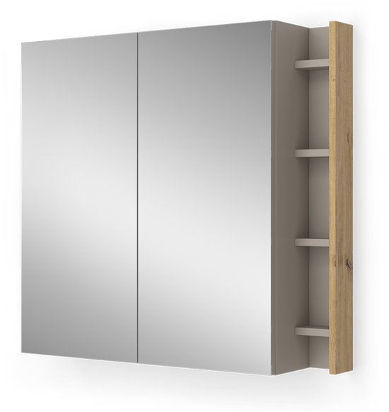 VINTHERA Moa Multifunctionele Wagen – 75x40x91,5 Cm, Met Flessenhouder, Licht En Stevig, Eenvoudig Te Monteren