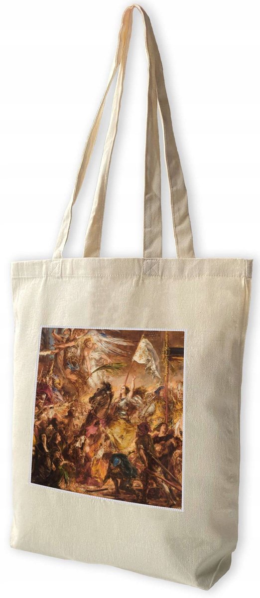 Shopper Tas met Jan Matejko "The Maid of Orleans" print