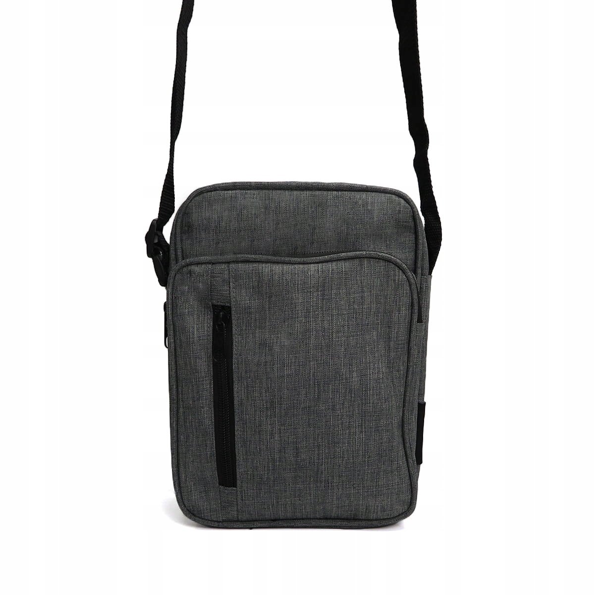 Bellugio Herentas Schoudertas Donkergrijs Nylon