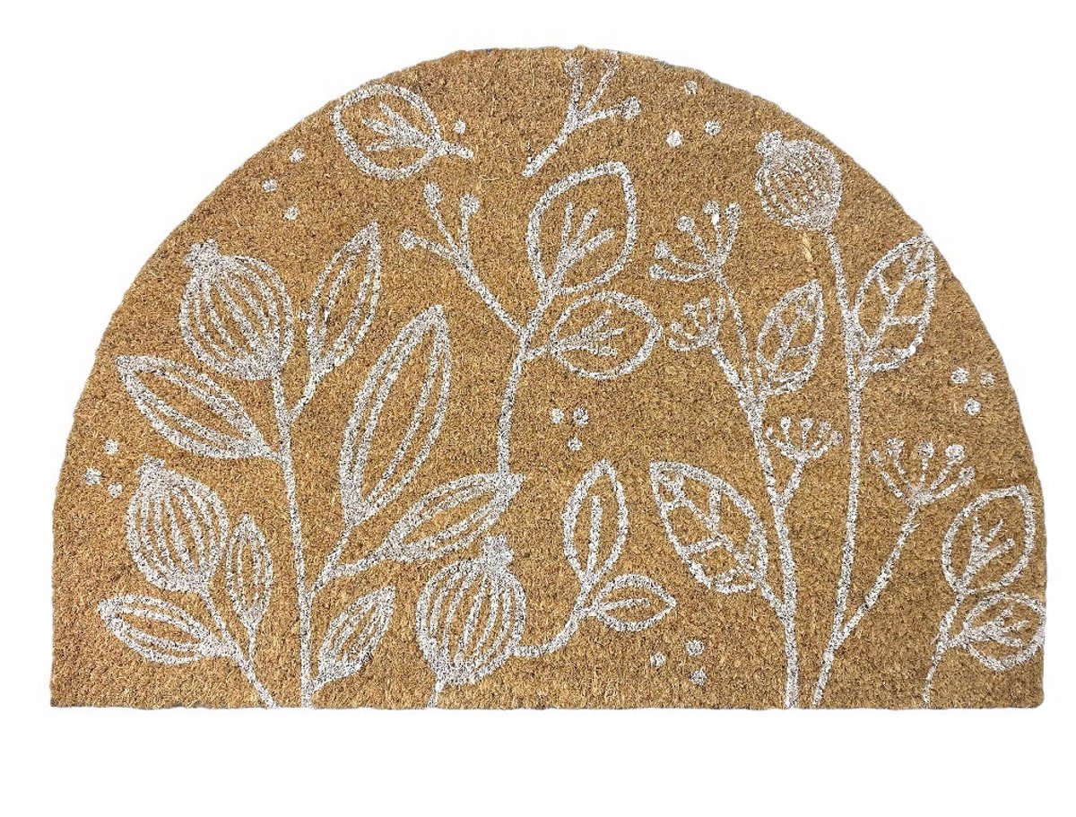 Merkloos Kokos Mat 60x40cm - Antislip, Weerbestendig, Natuurlijk Materiaal