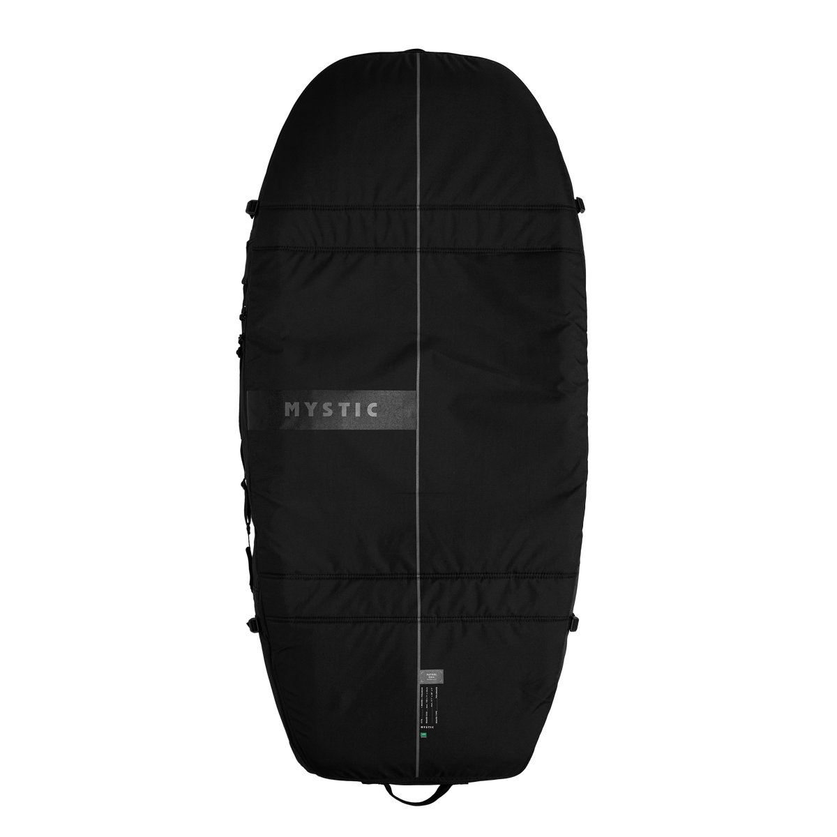 Mystic Patrol Foil BoardTas Wheeled 260205 – 6.1ft 6 Zwart