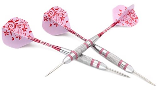 Steel Tip Darts Set - 3 Stuks - 18 Gram tot 27 Gram van CyeeLife — afbeelding 2