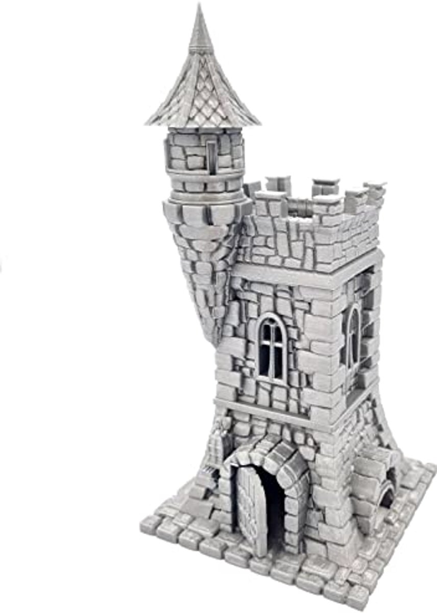 Watchman's Tower Scenery voor Tafelblad & RPG Miniaturen - 3D-geprint Terrain voor Oorlogsspellen
