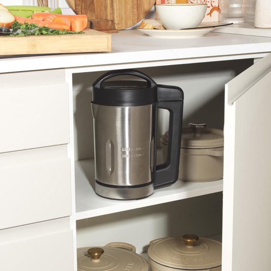 MMP® Soepmaker - Soepmakers - Soupmaker - Zilver - ‎24cm x 17cm x 29cm van Merkloos — afbeelding 5