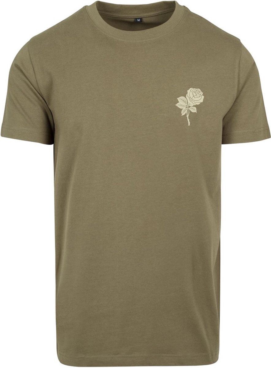 Mister Tee Wasted Youth Heren Tshirt XS Olijfgroen