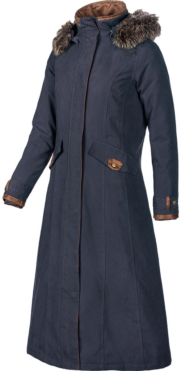 Baleno Kensington Warm Riding Winter Jas Vrouw Blauw