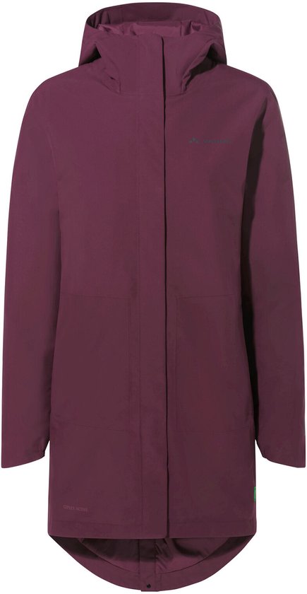 VAUDE Women's Cyclist Padded Parka II, Jas, Regenjas, fietskleding