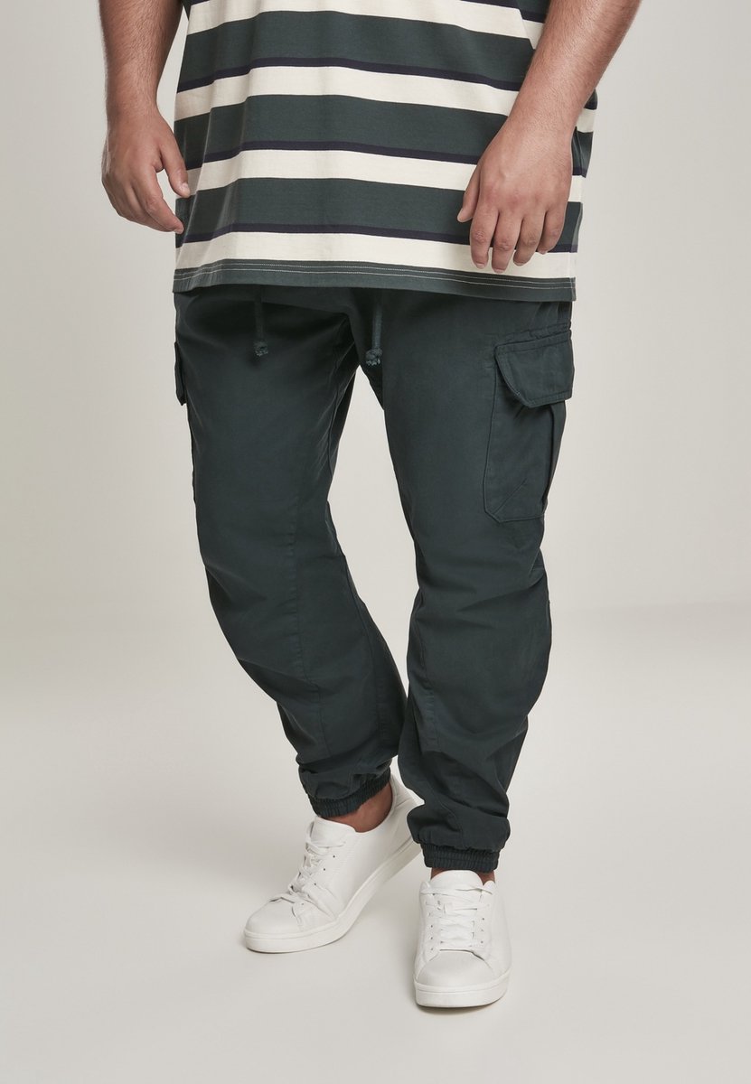 Urban Classics Jogging Cargobroek 5XL Groen