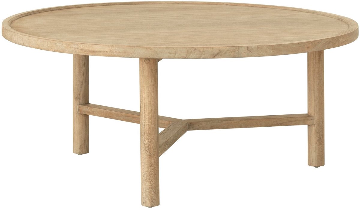 DTP Home Coffee table Forte round large,35xØ80 cm, teakwood natural