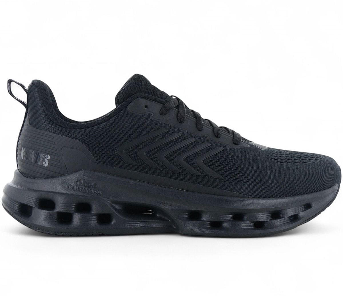 K-SWISS MELROSE TUBES LITE heren sportschoenen loopschoenen 04494-046 zwart