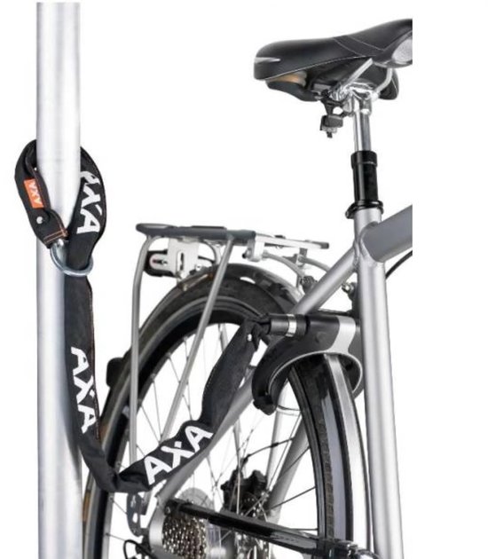 Axa Defender met RL 100 fietsslot zwart, one size fits all