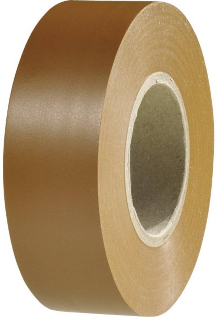 HellermannTyton HelaTape Flex 1000+ 710-10608 Isolatietape HelaTape Flex 1000+ Bruin (l x b) 20 m x 19 mm 1 stuk(s)