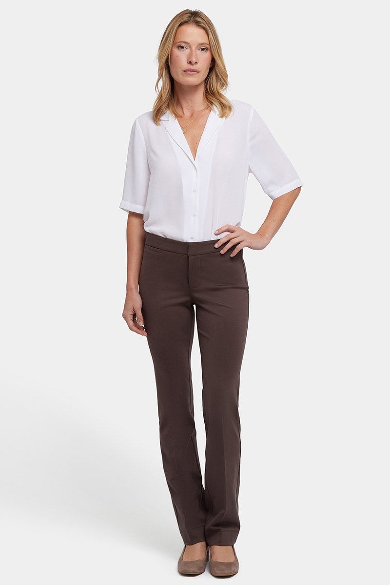 Slim Pants in Ponte Knit