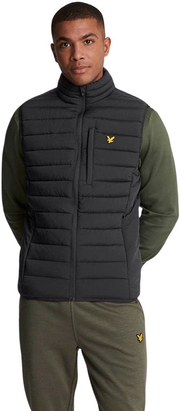 Camel Active Gilet Matelassé Léger Avec Capuche Pour Homme - Poches Zippées, Chaud Et Confortable Toute Saison