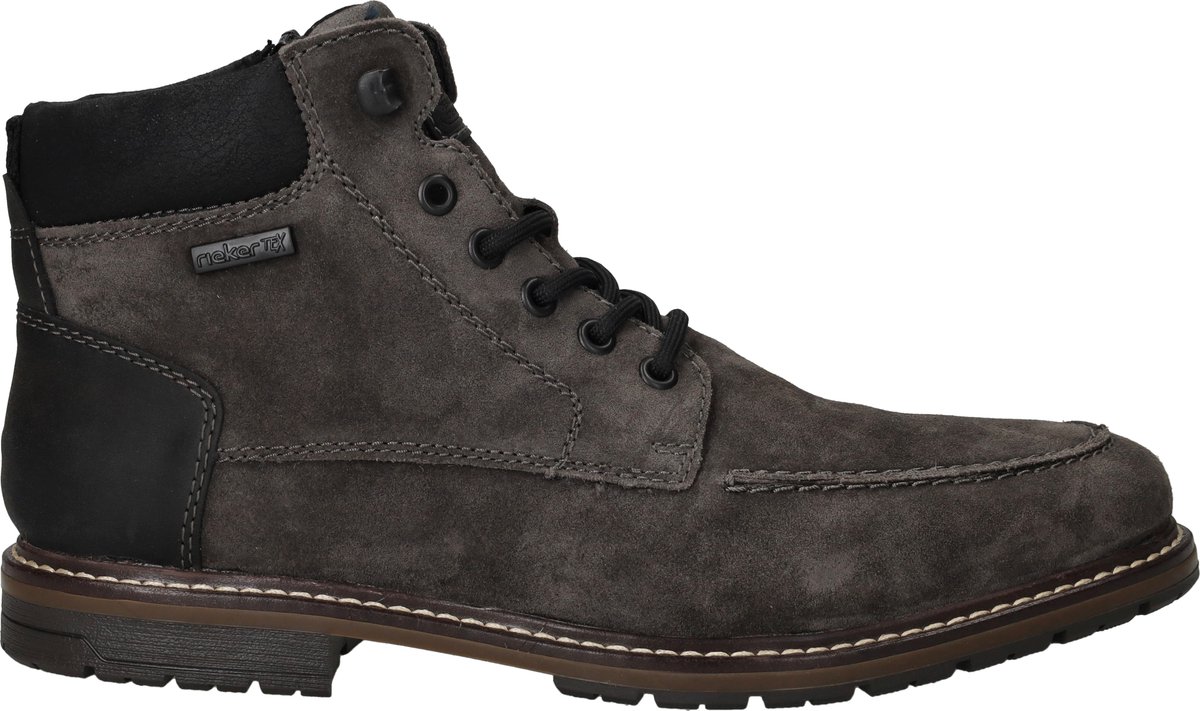Rieker Veterschoenen Hoog Veterschoenen Hoog - Donkergrijs - Maat 43