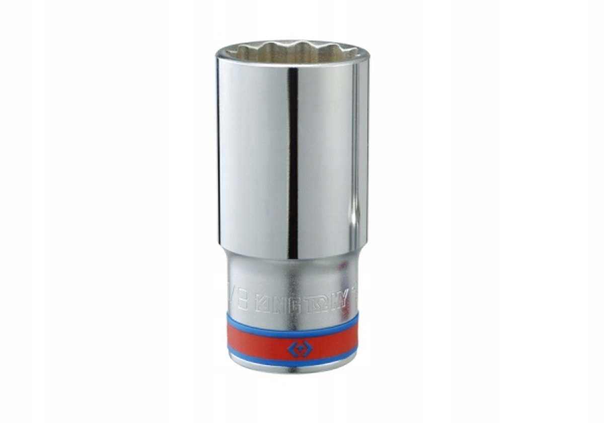 King Tony Lange Dopdoppen 1/2" 7/8" 12-kant Cr-V (77mm)