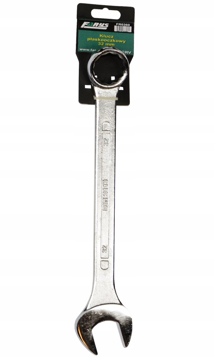 Ringsleutel 32mm CrV Staal DIN-3113