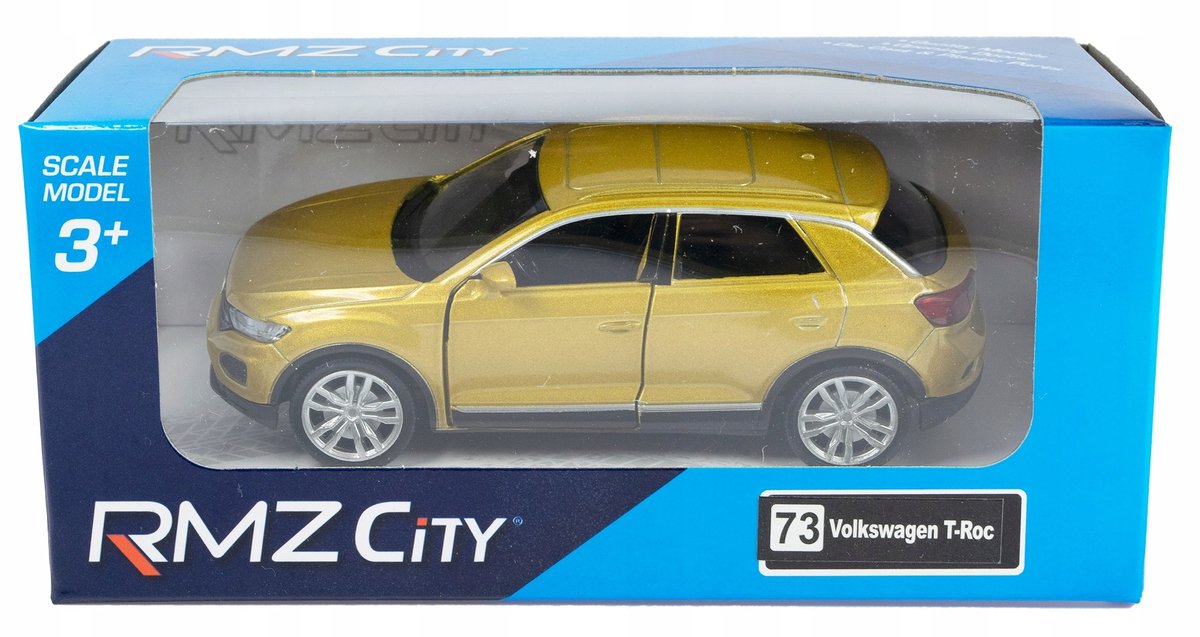 Volkswagen T-Roc Speelgoedauto Goud RMZ 1:32 Metaal