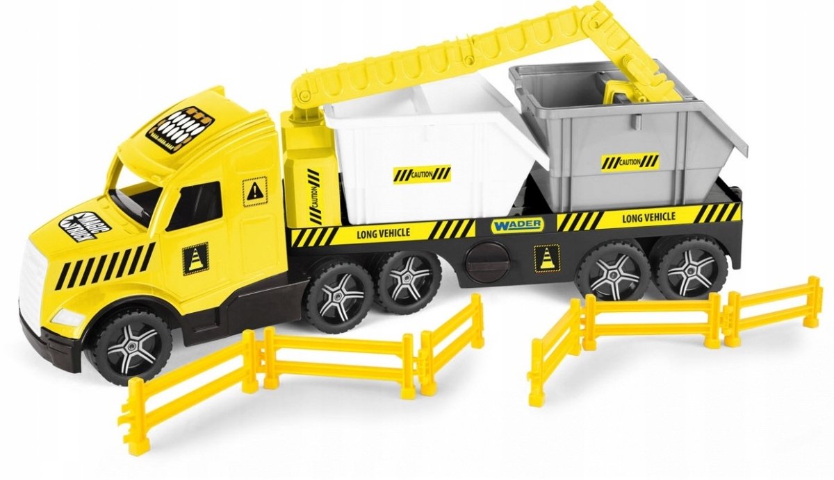 Wader Magic Truck Technic Vrachtwagen met Containers