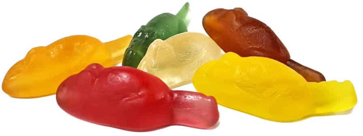 Frisia - Fruitgum Muisjes - 1,5 kilo - snoep - grootverpakking