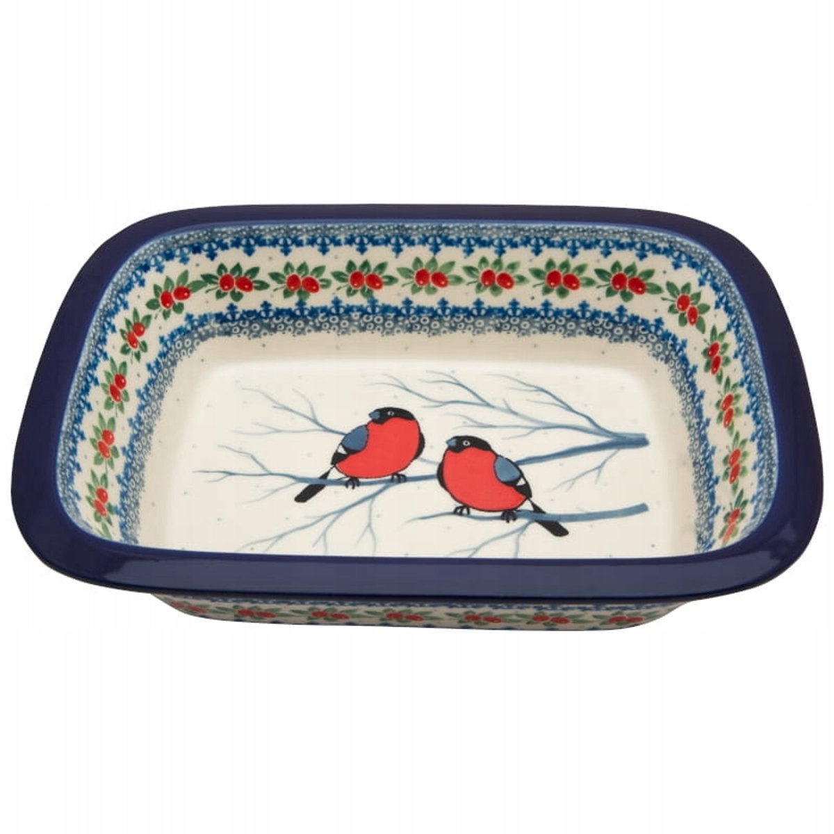 Ovenschaal 25 cm Bolesławiec - Handgemaakt met GILE Decoratie