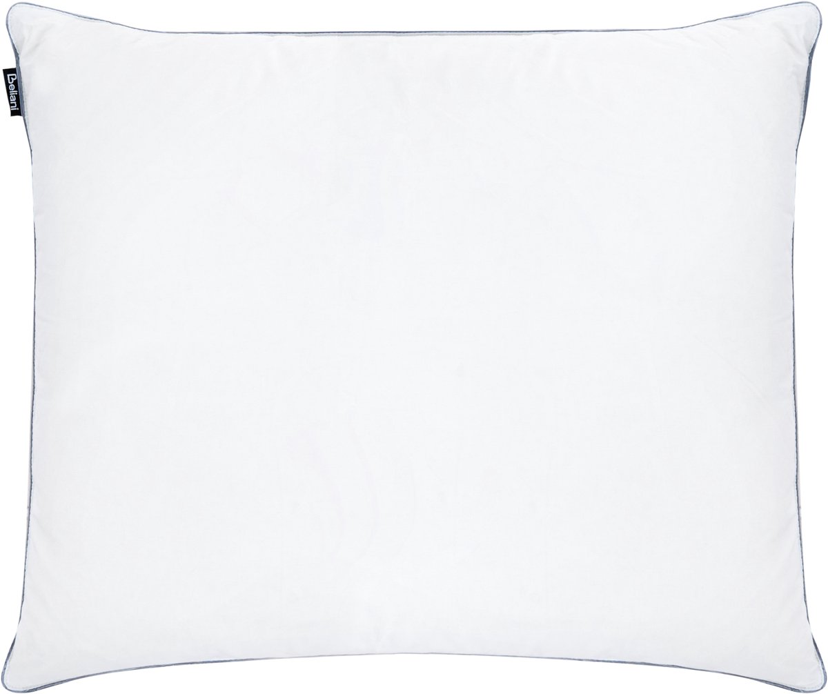 BELIANI TEIDE - Hoofdkussen 3 vakken - Wit - 50 x 60 cm - Hoog - Eendenveren