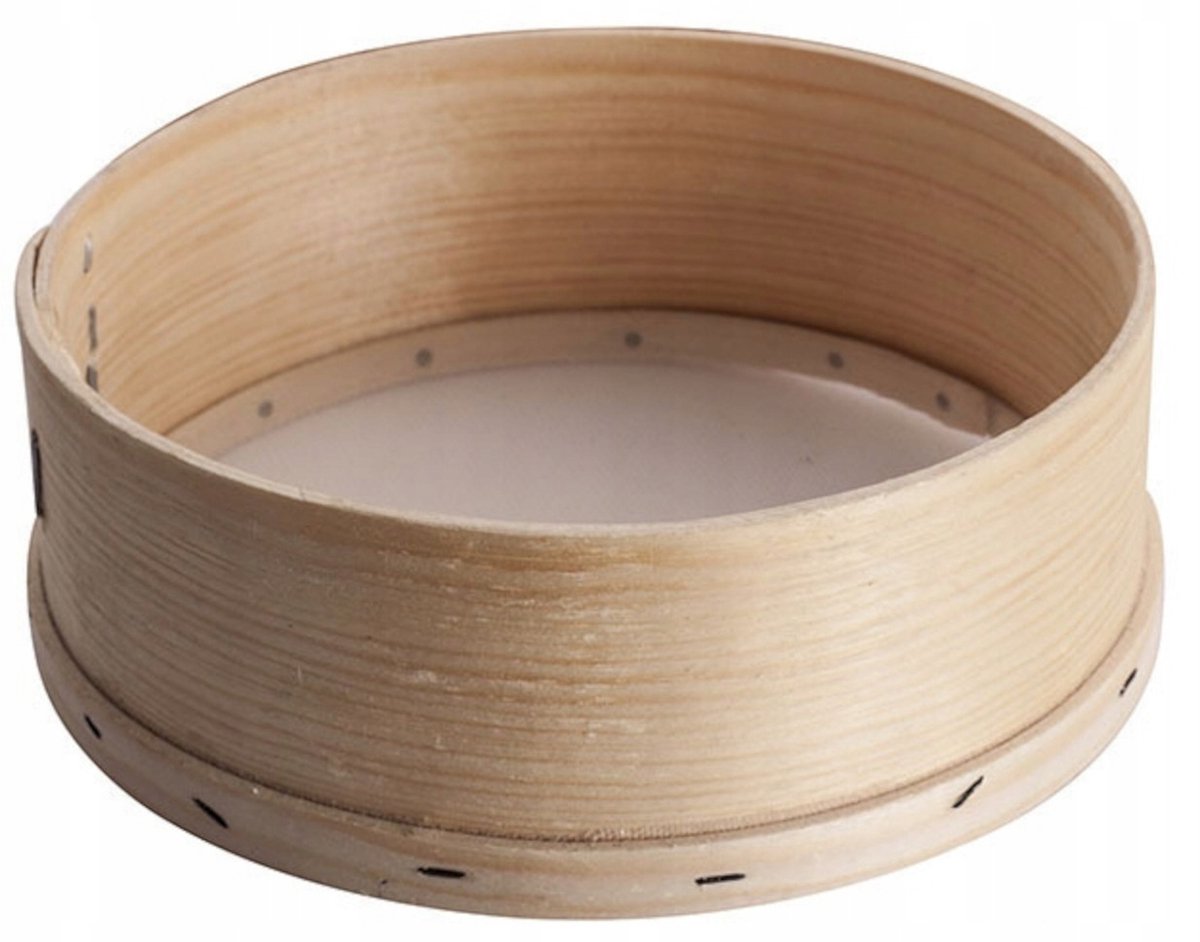 Houten Keukenzeef 23 cm - Rustiek en Duurzaam