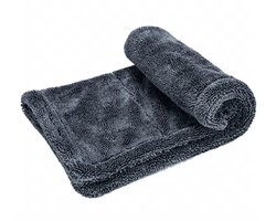 TLVX Droogdoek 40x60cm – Microvezel doek 1200GSM – Super Zacht – Zeer Absorberend – Auto – Motor – Scooter – Fiets – E-Bike – Fatbike – Badkamer Wand Tegels – Douche Cabine – Kalkvrij drogen – Streeploos resultaat – Wasbaar