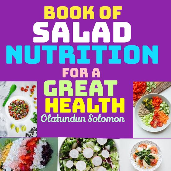Book Of Salad Nutrition For A Great Health - cover
