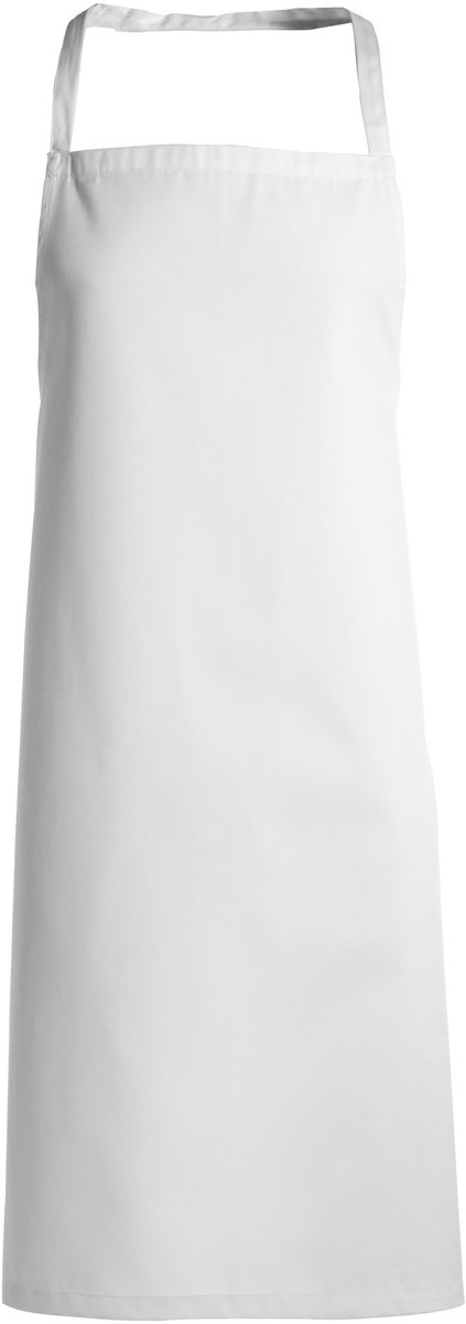 Kentaur Bib apron 3030-2 - White - UNI