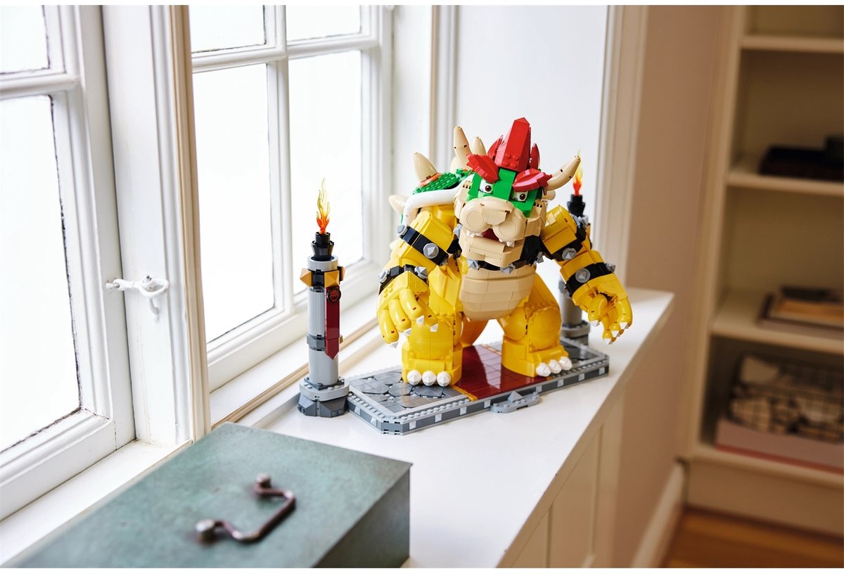 LEGO Super Mario De machtige Bowser, Bouwbaar 3D Model, Verzamelitem & Cadeau Idee - 71411 — afbeelding 4