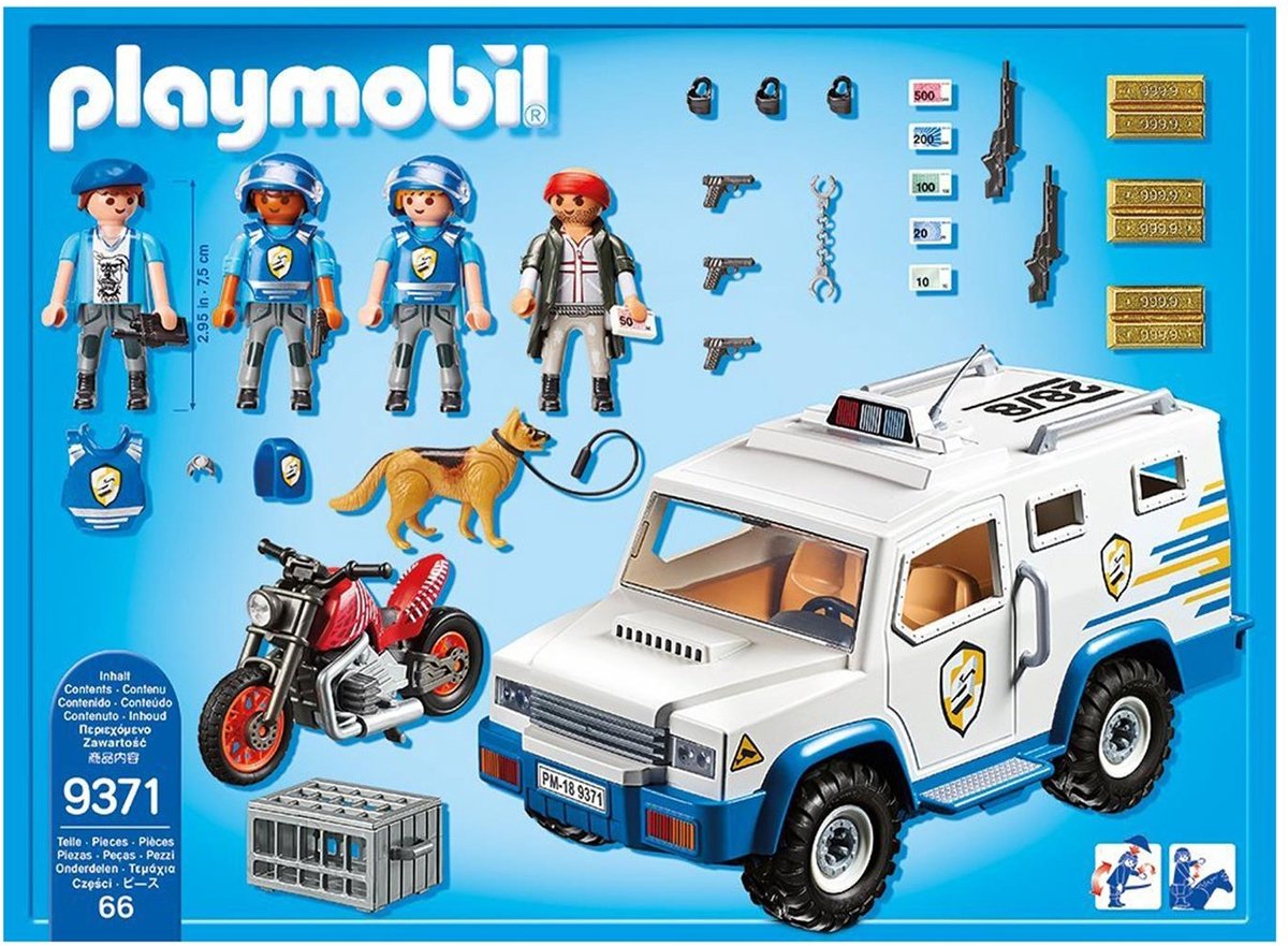 PLAYMOBIL Geldtransport - 9371 — afbeelding 4