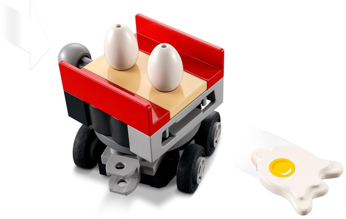 LEGO® City Mobiele commandowagen politie 60315 bouwset voor kinderen vanaf 6 jaar; met een pick-uptruck en aanhanger met gevangenis, een terreinwagen en een drone, een tractor met eier-aanhanger en 4 minifiguren (436 onderdelen) — afbeelding 21