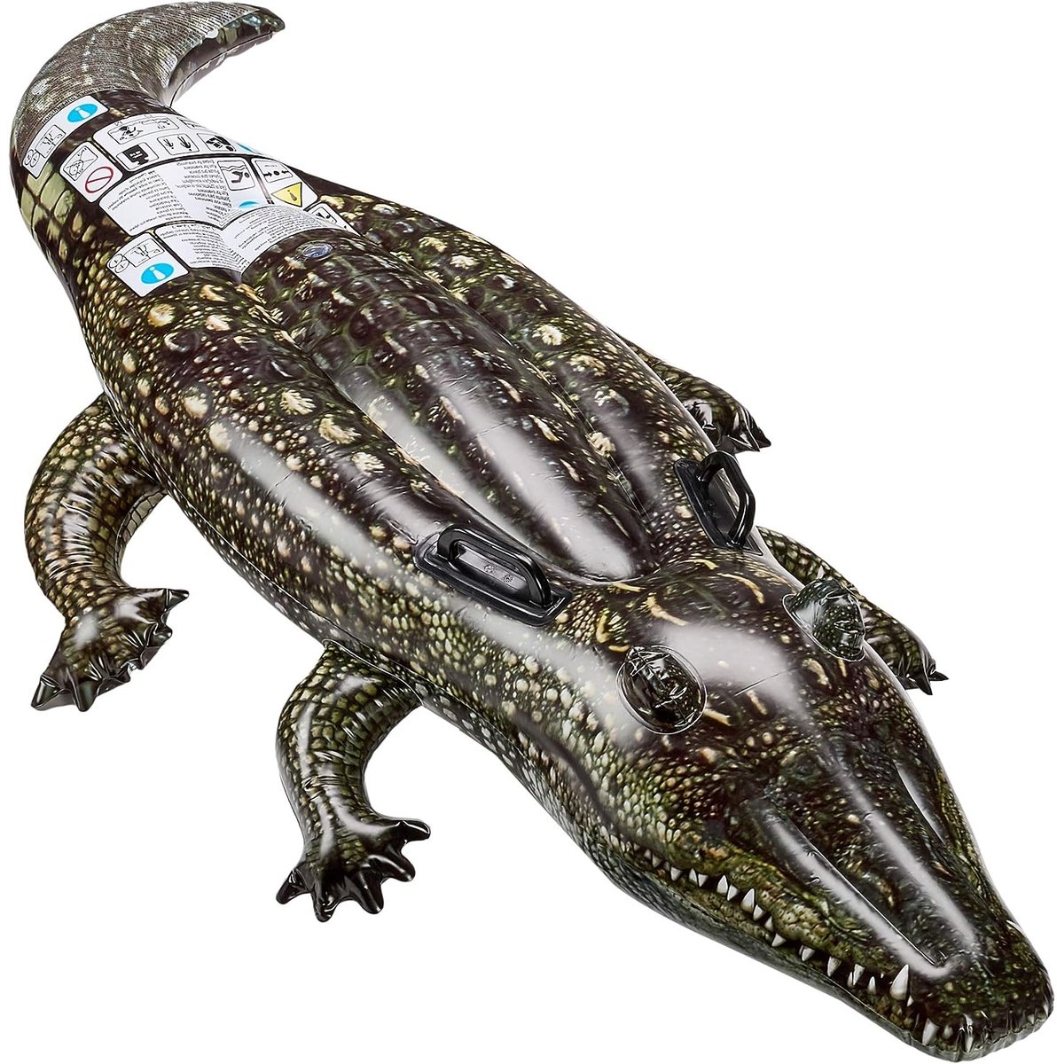 Intex Opblaas krokodil - donker groen