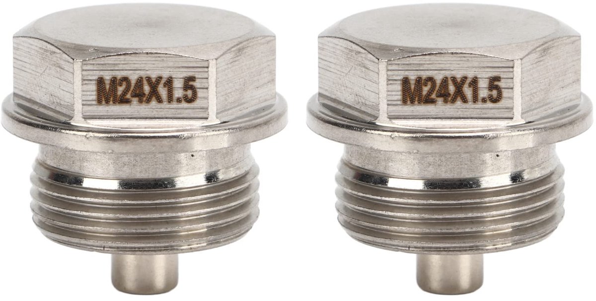 Magnetische Oliedrain Plug 11137605018 M24 X 1.5mm - 2 Stuks - Levensduur Verlengend - Geschikt voor X1 X3 X4 X5 Z4