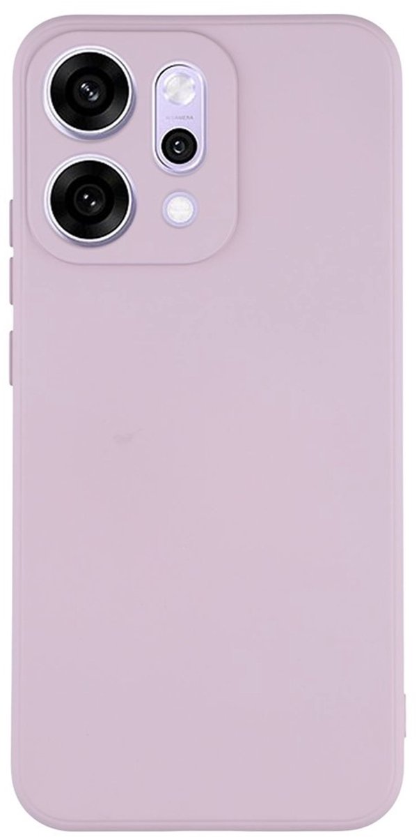 Coverup Hoesje - Geschikt voor OPPO Reno14 Hoesje - Coverup Colour TPU Back Cover - Lavendel