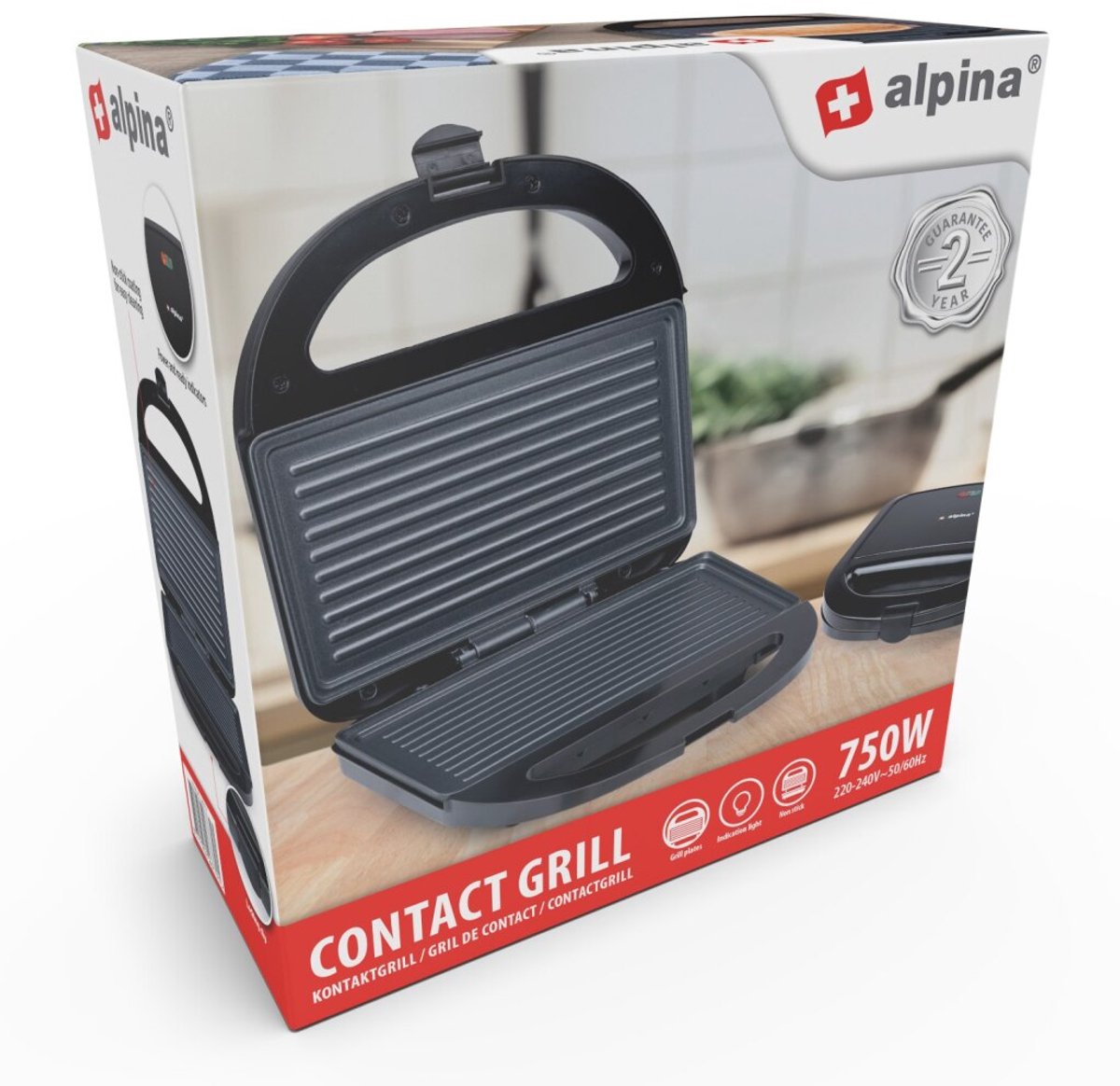 Alpina Contact Grill 750 W