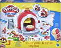 Play-Doh Pizza Oven set, met rode oven, inclusief bakplaat, deegroller, 5 potjes Play-Doh, en kaasrasp.
