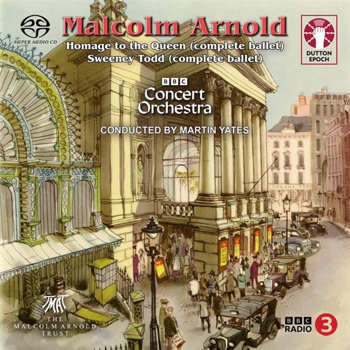 Bbc Concert Orchestra & Martin Yates - Malcolm Arnold: Homage To The Queen/Sweeney Todd (Complete Ballets) (CD)