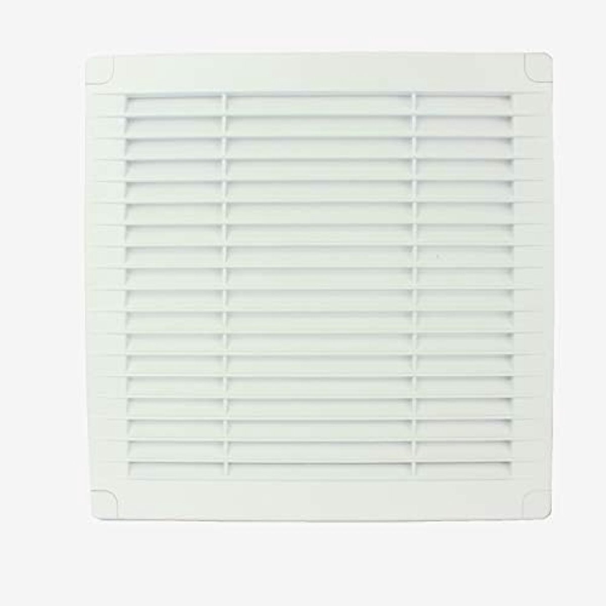 PolkaHome Ventilatierooster Vierkant 200x200 mm - Wit Kunststof