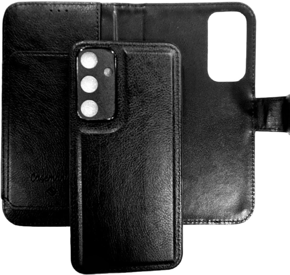 Casemania – Bookcase 2 -1 geschikt voor Samsung Galaxy A56/A36 – Zwart