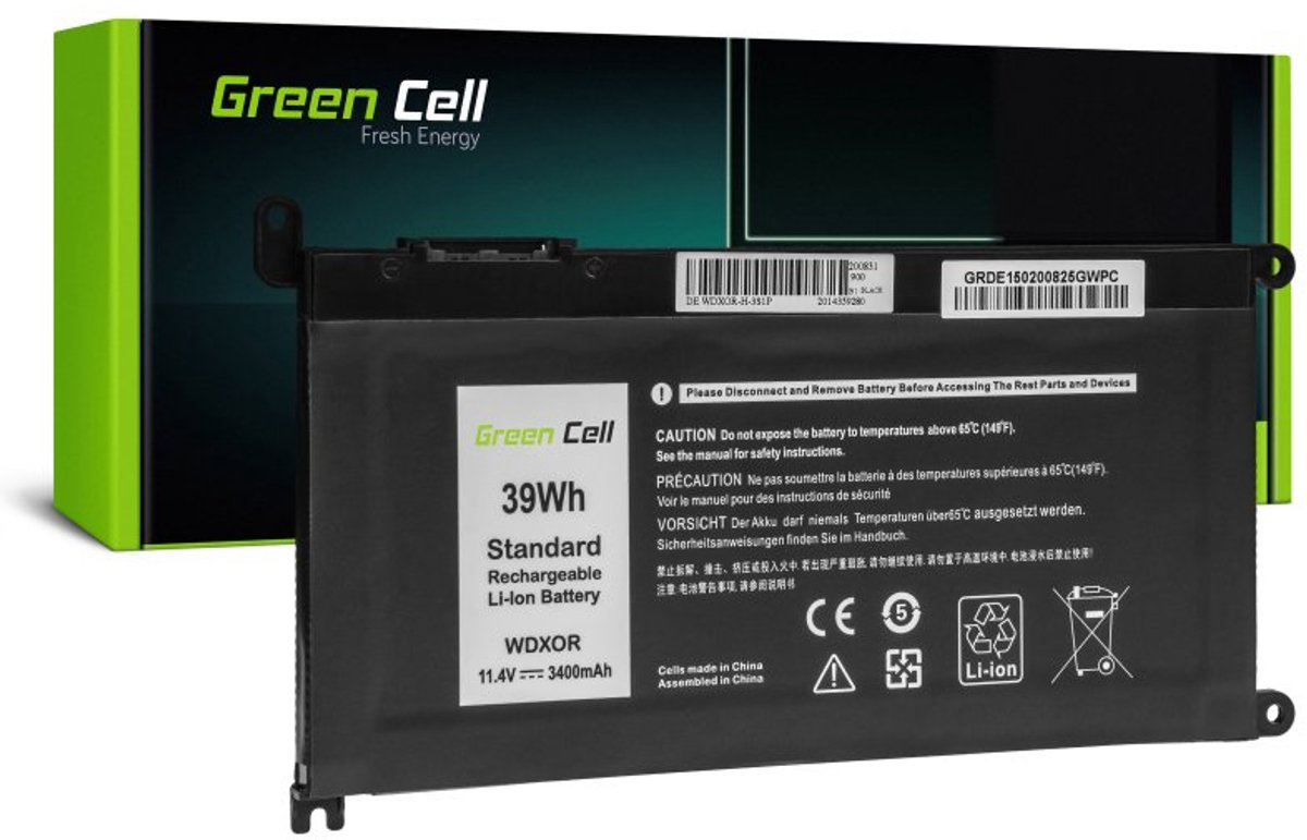 Green Green Cell DE150 batterij voor DELL Inspiron laptops thumbnail 5
