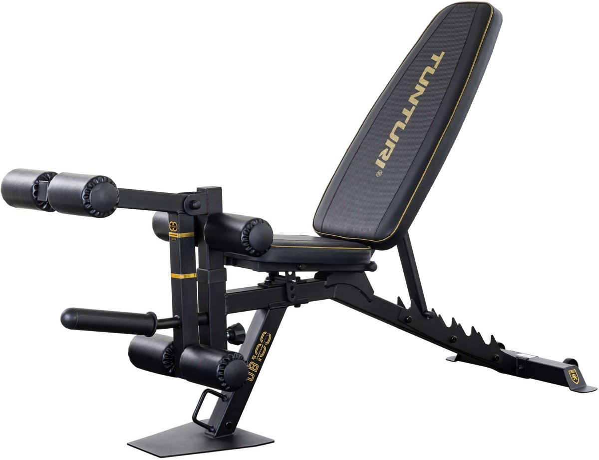 Tunturi Centuri UB100 Verstelbare halterbank - Fitnessbank - Buikspierbank - Trainingsbank