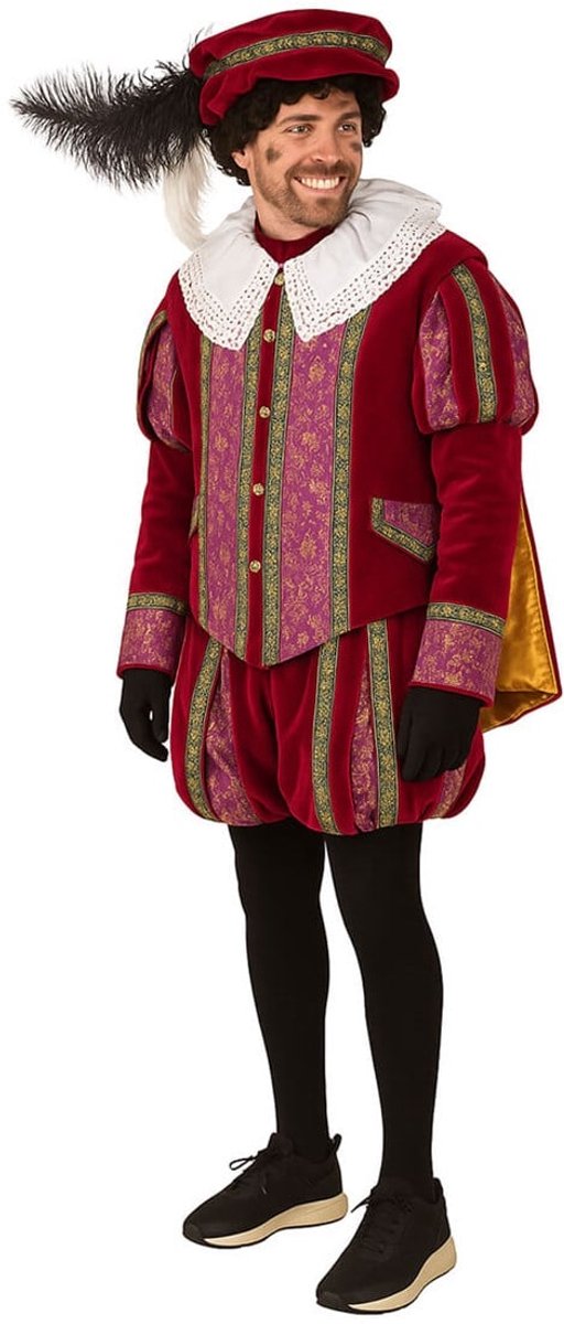 Pietenpak Luxe - Zaragossa - Rood - Volwassenen - Maat XXL