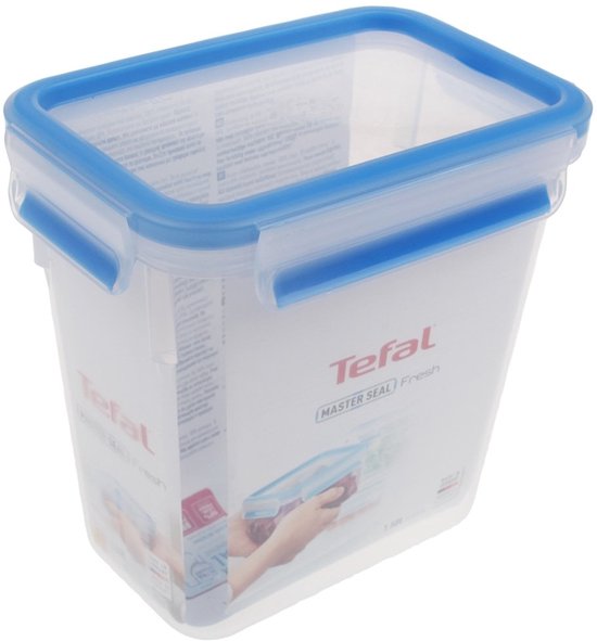 Tefal K30219 boîte hermétique alimentaire Rectangulaire 1,6 L Transparent 1 pièce(s)
