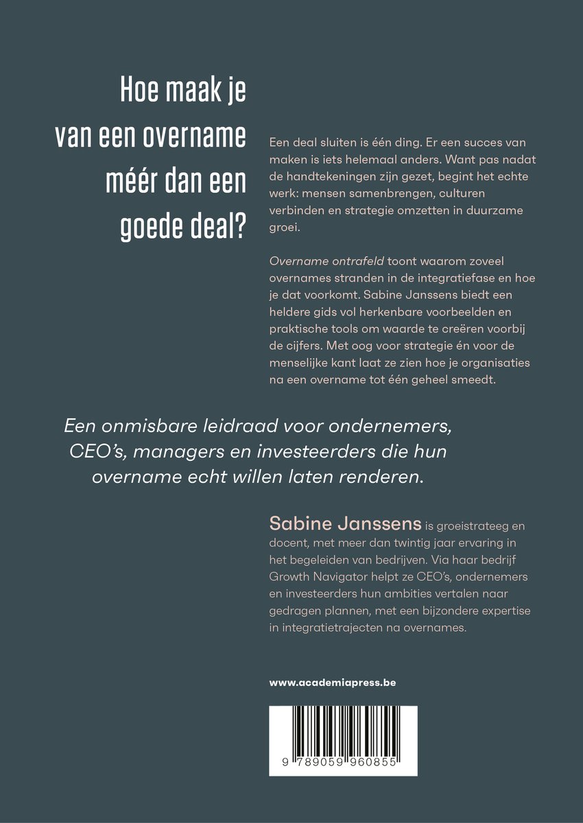 Overname ontrafeld - back cover