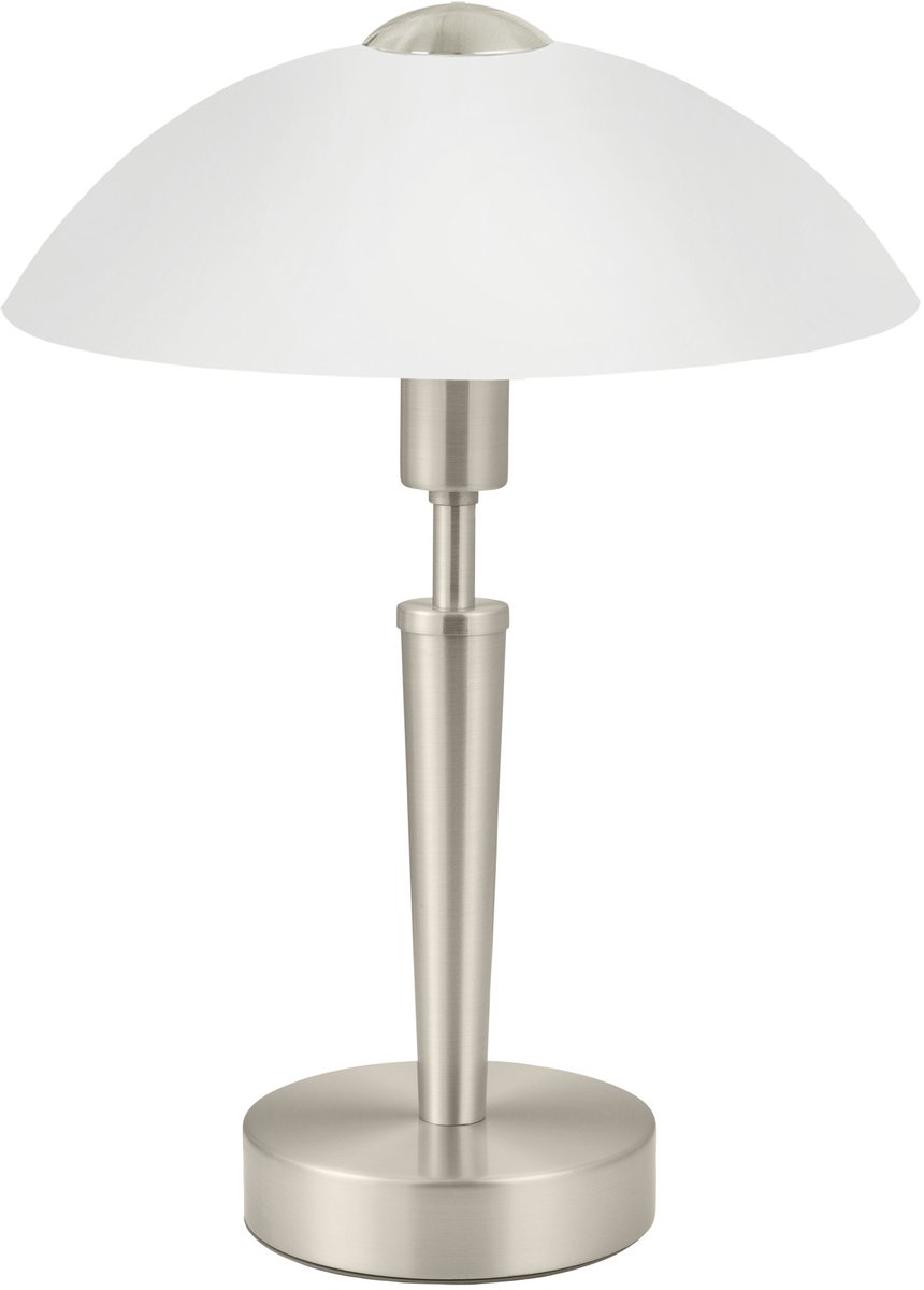 EGLO Solo 1 Tafellamp - E14 - 35 cm - Grijs/Wit - Dimbaar